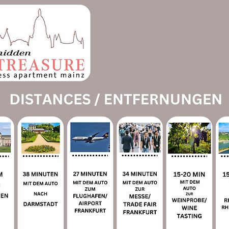 Hidden Treasure Business Apartment Mainz - Fantastic Rhine View In Center Of Mainz Old Town Exterior foto